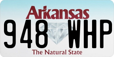 AR license plate 948WHP