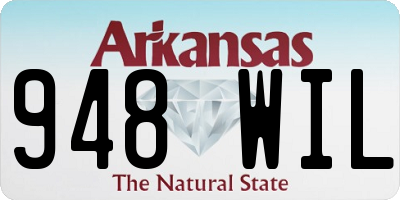AR license plate 948WIL