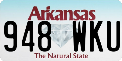 AR license plate 948WKU