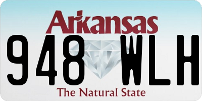 AR license plate 948WLH