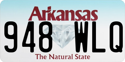 AR license plate 948WLQ
