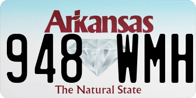AR license plate 948WMH