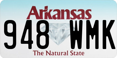 AR license plate 948WMK