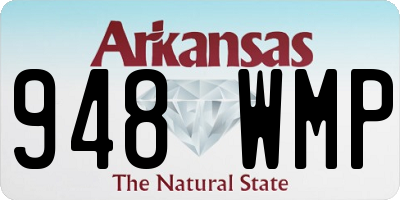 AR license plate 948WMP
