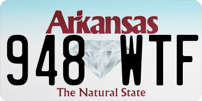 AR license plate 948WTF