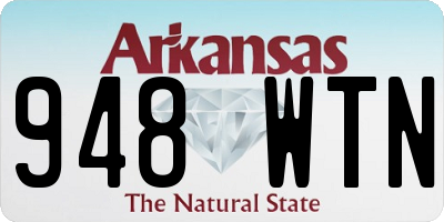 AR license plate 948WTN