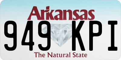 AR license plate 949KPI