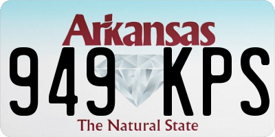 AR license plate 949KPS