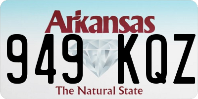 AR license plate 949KQZ