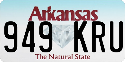 AR license plate 949KRU