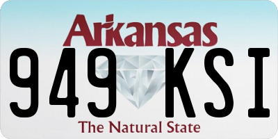 AR license plate 949KSI