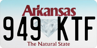 AR license plate 949KTF
