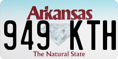 AR license plate 949KTH