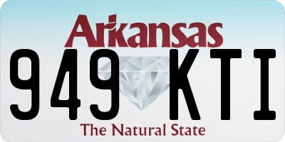 AR license plate 949KTI