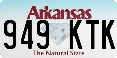 AR license plate 949KTK