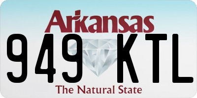 AR license plate 949KTL