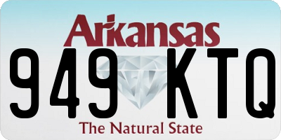 AR license plate 949KTQ