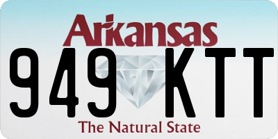 AR license plate 949KTT