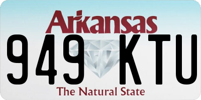 AR license plate 949KTU