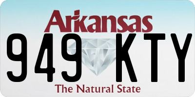 AR license plate 949KTY