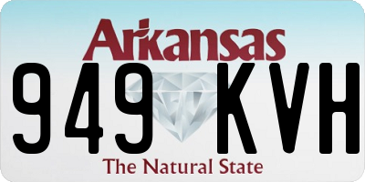 AR license plate 949KVH