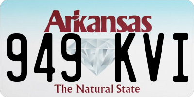 AR license plate 949KVI