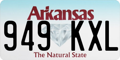 AR license plate 949KXL
