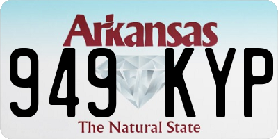 AR license plate 949KYP