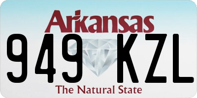 AR license plate 949KZL