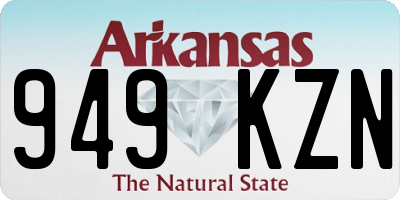 AR license plate 949KZN