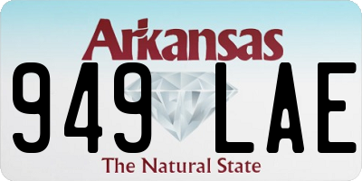 AR license plate 949LAE
