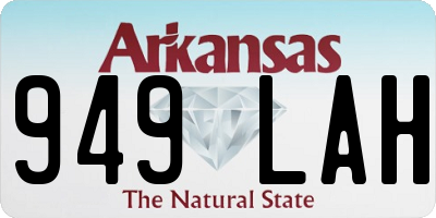 AR license plate 949LAH