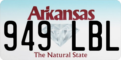 AR license plate 949LBL