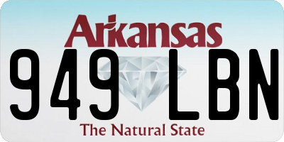 AR license plate 949LBN