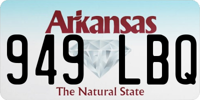 AR license plate 949LBQ