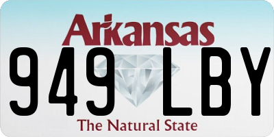 AR license plate 949LBY