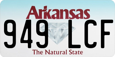 AR license plate 949LCF