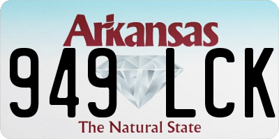 AR license plate 949LCK