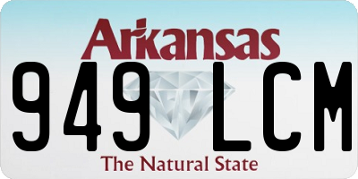 AR license plate 949LCM