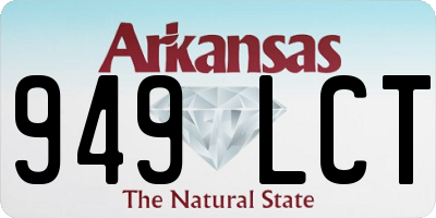 AR license plate 949LCT