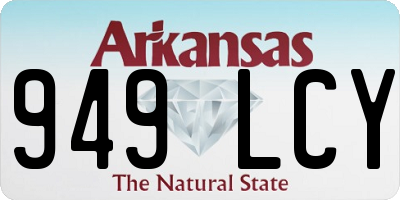 AR license plate 949LCY