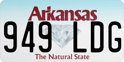 AR license plate 949LDG