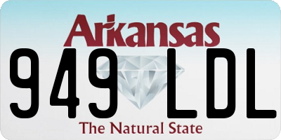 AR license plate 949LDL