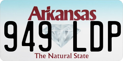 AR license plate 949LDP