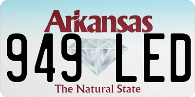 AR license plate 949LED