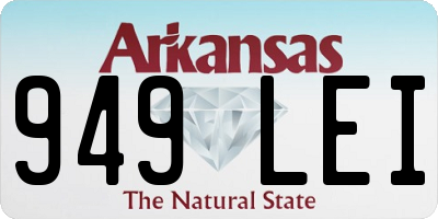 AR license plate 949LEI