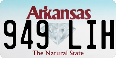 AR license plate 949LIH