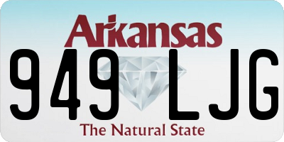 AR license plate 949LJG