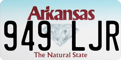 AR license plate 949LJR