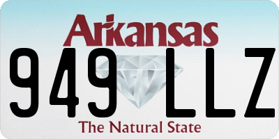 AR license plate 949LLZ